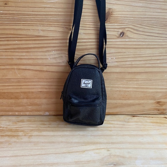 HERSCHEL Grey Sparkle Pocketbook Pouch - Picture 3 of 5